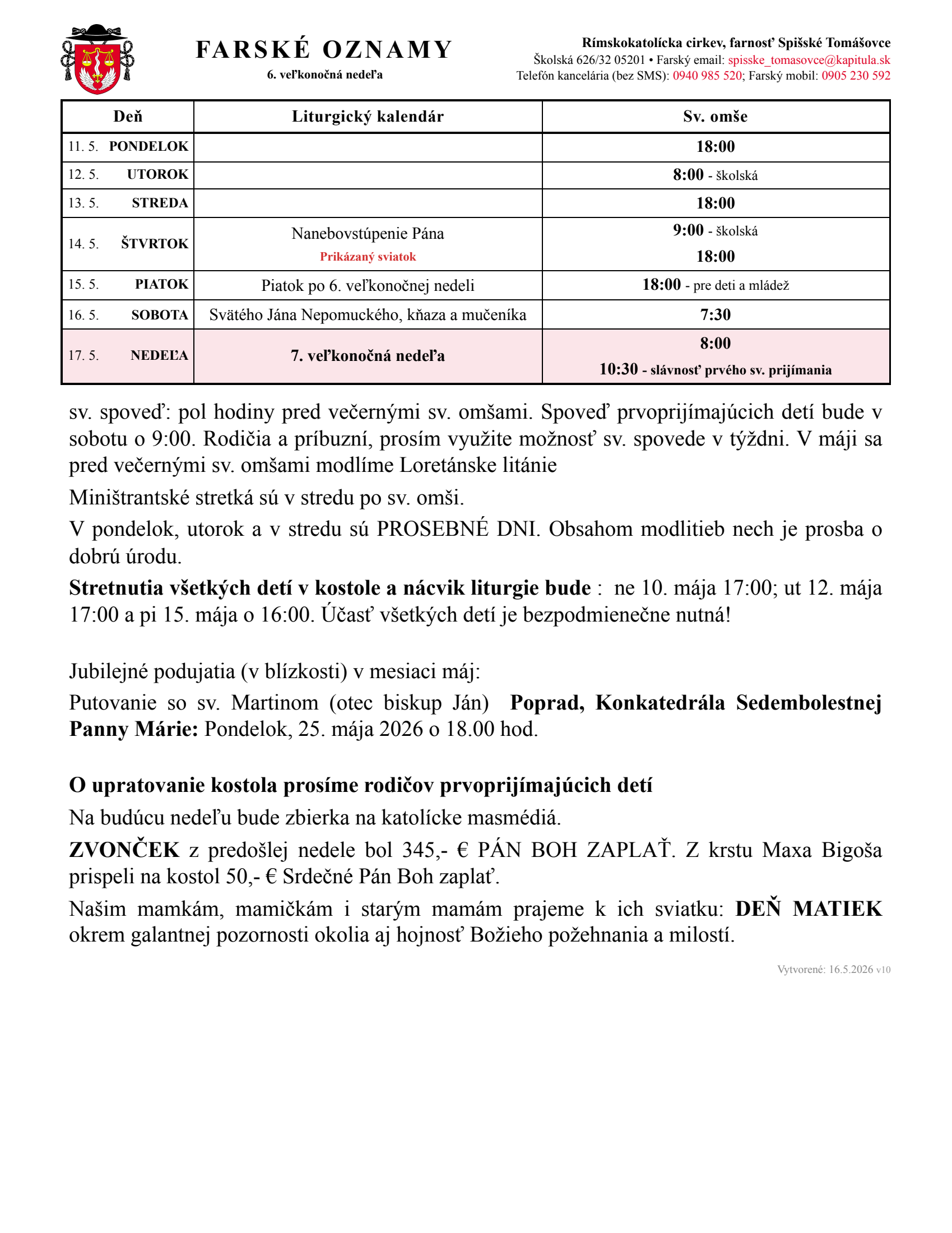 oznamy_tyzden_20_2026.pdf - strana 1